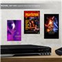 Roxel Lecteur DVD RDP-S600 avec câble HDMI et câble RCA inclus - Multi région - Port USB - Télécommande - Full HD - Fonction Sto