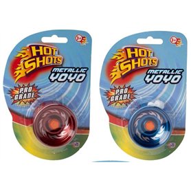 Lot de 2 yo-yo métalliques de qualité supérieure pour enfants débutants – Yo-yos haute performance pour les tours et le jeu