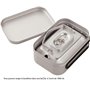 TIYASTUN Bouilloire de Camping 0,7L Portable en Aluminium Cafetières et théières de camping Pour faire bouillir de l'eau du thé