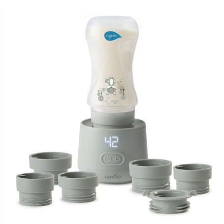 Nuvita 1162 Chauffe-biberon Nomade universel Warm’n’Go avec USB - Chauffage portable rapide