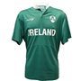 Green Ireland Short Sleeve Rugby Performance Top with Shamrock Crest