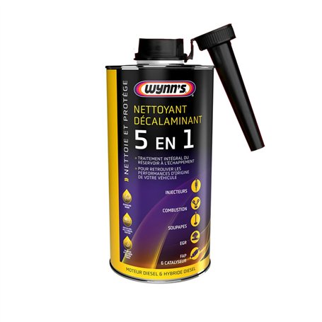 Wynn's Nettoyant Décalaminant Diesel - Nettoyage Profond des Injecteurs