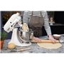 KitchenAid BATTEUR À PÂTISSERIE POUR ROBOTS PÂTISSIERS À TÊTE INCLINABLE DE TAILLE MOYENNE 5KSMPB5W