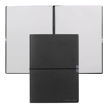 Hugo Boss Cahier A5 Elegance Storyline noir uni