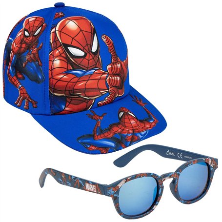 Ensemble Enfant – Casquette réglable + Lunettes de Soleil UV – Accessoires Marvel garçon – Idéal pour l’été