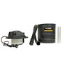 VITO - Aspirateur de cendres 1200W 18L Filtre HEPA Barbecues Poêles Jusqu'à 50°C Souffleur Filtre HEPA
