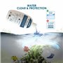 CIANO, Pack Water Care - Entretien Aquarium - 3 bouteilles - Conditionneur 100ml, Eau du robinet sûre - Bio-Bact 100ml, Bactérie