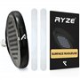 RYZE Protection Raquette de Padel Transparent - Surface Rugueuse - Protecteur Raquette de Padel en Pack de 2 - Matériau Résistan