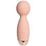Sinful Peach Mini Wand Vibromasseur - Mini Magic Wand vibrante avec 7 vibrations et 3 vitesses - Mini vibromasseurs Feminin Clit