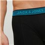JACK & JONES Lot de 3 Shorts pour Homme - Grande Taille, Asphalte/hawaïen, S