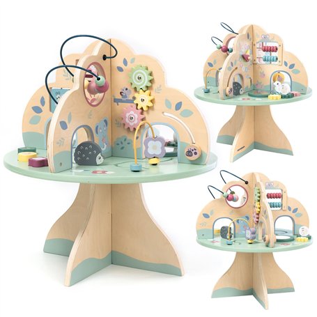 mamabrum Table d'apprentissage en Bois