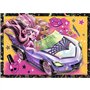Trefl - Monster High, Journée Électrisante de Monster High - Puzzle 4en1, 4 Puzzles, de 35 à 70 Pièces - Différents Niveaux de d