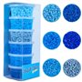 La Manuli Perles à Repasser Bleu 3000 Pièces 5mm Fusible Perles pour les Enfants