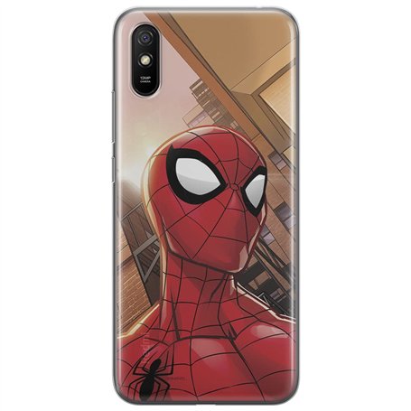 ERT GROUP Coque de téléphone Portable pour Xiaomi REDMI 9A Original et sous Licence Officielle Marvel Motif Spider Man 003 Parfa