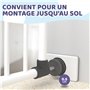 WunderHippo – 4X Patins de Protection Murale – Protection Murale sans Perçage – Grille et Barrière de Sécurité pour Escalier & P