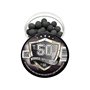 50 pcs Rubber-Steel Balls in 50 Caliber Hard Mix Rubber Steel Balls Paintballs Reballs Resuable Projectiles Powerballs for Self