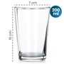 Vilde Lot de 12 verres universels - Verres à eau, jus de fruits - Haute résistance aux chocs - Verres à jus - Verres à jus - Ver