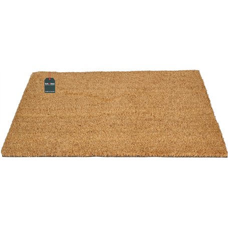 KOTARBAU® Paillasson antidérapant en fibre de coco - Couleur naturelle - 35 x 60 cm