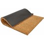 KOTARBAU® Paillasson antidérapant en fibre de coco - Couleur naturelle - 35 x 60 cm
