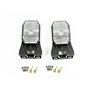 Web Truck Feux de gabarit Feux de gabarit latéraux Feux de position avec support LED blanc 1 set=2 pièces remorque camion carava