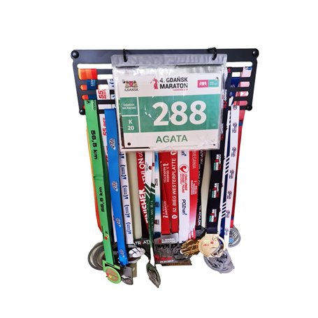 Porte-médailles pour médailles et dossards 40x13cm