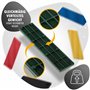 INTAKO - Cale Plastique de Reglage - Jeu de Cale Fenetre 50 Pièces - 30 x 100 mm - Cales en Plastique Pour Terrasse Bois, Lambou