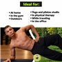 Fizyo Rouleau de fascia pour le fitness, le yoga et la rééducation, rouleau d'automassage pour le dos et la colonne vertébrale, 