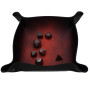 Plateau à dés - Dice Tray pour Jeux de société et RPG - Warhammer, Song of Ice and Fire, Age of Sigmar - Fumée Rouge