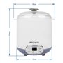 Browin 801013 Yaourtière - Fromagère avec Thermostat 1,5 L | Machine Électrique pour Yaourts et Fromages Faits Maison | Températ
