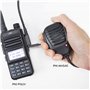 Radio Portable Double Bande VHF/UHF PNI P15UV, 144-146MHz / 430-440Mhz, 999CH, avec Batterie 1500 mAh