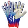 XUEQI Gants De Gardien De But De Football en Latex Professionnels pour Hommes et Jeunes - Taille 9 B