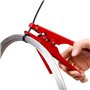 Pince de serrage et de découpe pour attaches auto-bloquantes HS-519 - Entièrement en métal - Pour attaches d'une largeur maximal