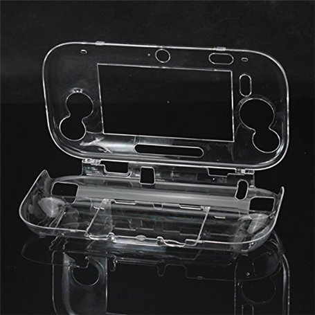 C-FUNN Housse De Protection Rigide en Cristal pour Wii U Gamepad Transparent