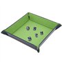 Gino Plateau de roulement de dés Portable, boîte de Jeu de Support de dés en Cuir PU pour D & D, RPG, Jeux de Table ou Stockage