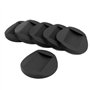 Lot de 6 patins antidérapants pour meubles - Noir