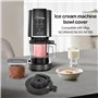 Couvercle Extérieur de Rechange pour Ninja Machine à Crème Glacée NC300EU (Sans Pagaie), Accessoires pour Sorbetières Compatible