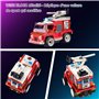 Wise Block W Voiture Télécommandée Jeu de Construction - Moteur de Pompier Télécommandé,Modèle Céduit de Camion de Pompiers à Co