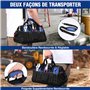 WORKPRO Sac à Outils avec Grande Capacité et Fond Dur Sac Porte-outil 40 cm