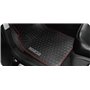 SPARCO SPF500BL Lot de 3 Tapis de Sol universels avec Pont arrière Noir/Bleu