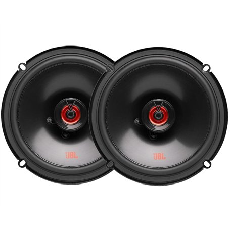 JBL Club 620F Ensemble de Haut Parleur Voiture à 2 Voies - Enceinte Harman Kardon de 180 Watts à Plat - 2 pièces Baffle Car Audi