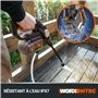 WORX Nitro 18V(20V Max) Nettoyeur Haute Pression sans Fil Hydroshot WG633E.1, PowerShare, Nettoyage de Terrasse Lavage de Voitur
