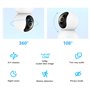 Xiaomi Mi Smart Camera C300 Caméra Surveillance WiFi Intérieure Caméra 360°, Détection Humaine AI Suivi Intelligent Sirène Audio