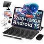 TECLAST P30T Tablette Tactile 10 Pouces Android 15 Tablette 10-Accessoire 12Go RAM+128Go ROM(4To TF)
