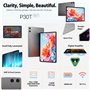 TECLAST P30T Tablette Tactile 10 Pouces Android 15 Tablette 10-Accessoire 12Go RAM+128Go ROM(4To TF), T606 Octa-Core 2GHz, Table