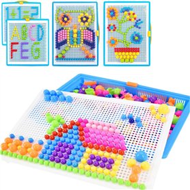 Creative Mosaique Puzzle 296pcs Bloc de Construction Magnétique Jeu de Construction Colorée Jouet Educatif DIY Assortiment de Co Creative Mosaique Puzzle 296pcs Bloc de Construction Magnétique Jeu de Construction Colorée Jouet Educatif DIY Assortiment de Co