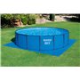 Tapis de sol carré 488 x 488 cm pour piscine hors sol Fast Set™, Steel Pro Max™, Power Steel™, Hydrium™, Bleu
