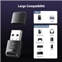 UGREEN Dongle Bluetooth 5.4 Clé USB PC Adaptateur Faible Latence pour Clavier Souris Casque Manette de Jeu Enceinte Écouteurs Pl