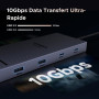UGREEN Revodok Pro 2102 10Gbps Hub USB C Double HDMI 4K 60Hz Extension 2 Écrans 10 en 1 Docking Station Accueil Adaptateur RJ45 