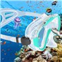 Masque de Plongée Enfant,Lunettes de Plongée Enfants Masque de Snorkeling Masque de Natation Enfants Snorkeling 180°View en HD V