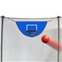 Panier de Basket Mini LeJump pour Trampoline, Cadre avec Pompe et 2 Ballons, Adapté 235/305/366/427 cm Trampoline, Accessoires d